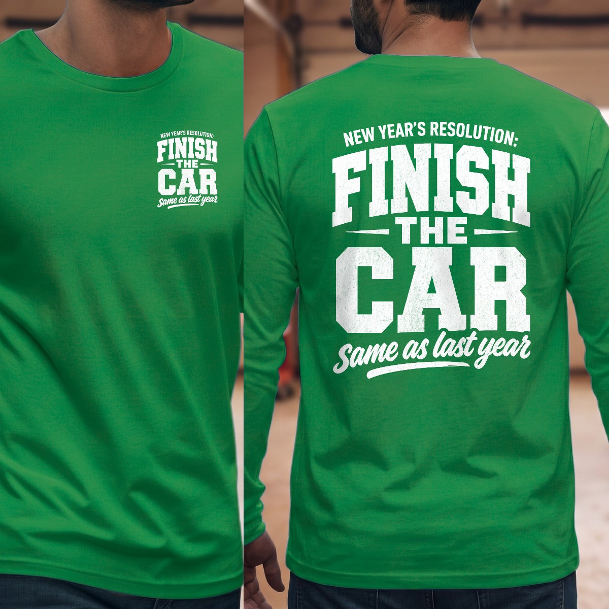 Irish Green | Left Chest + Back (refreshed)