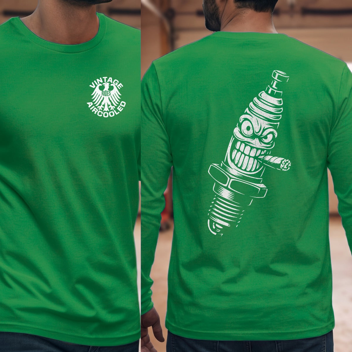 Irish Green | Left Chest + Back (refreshed)