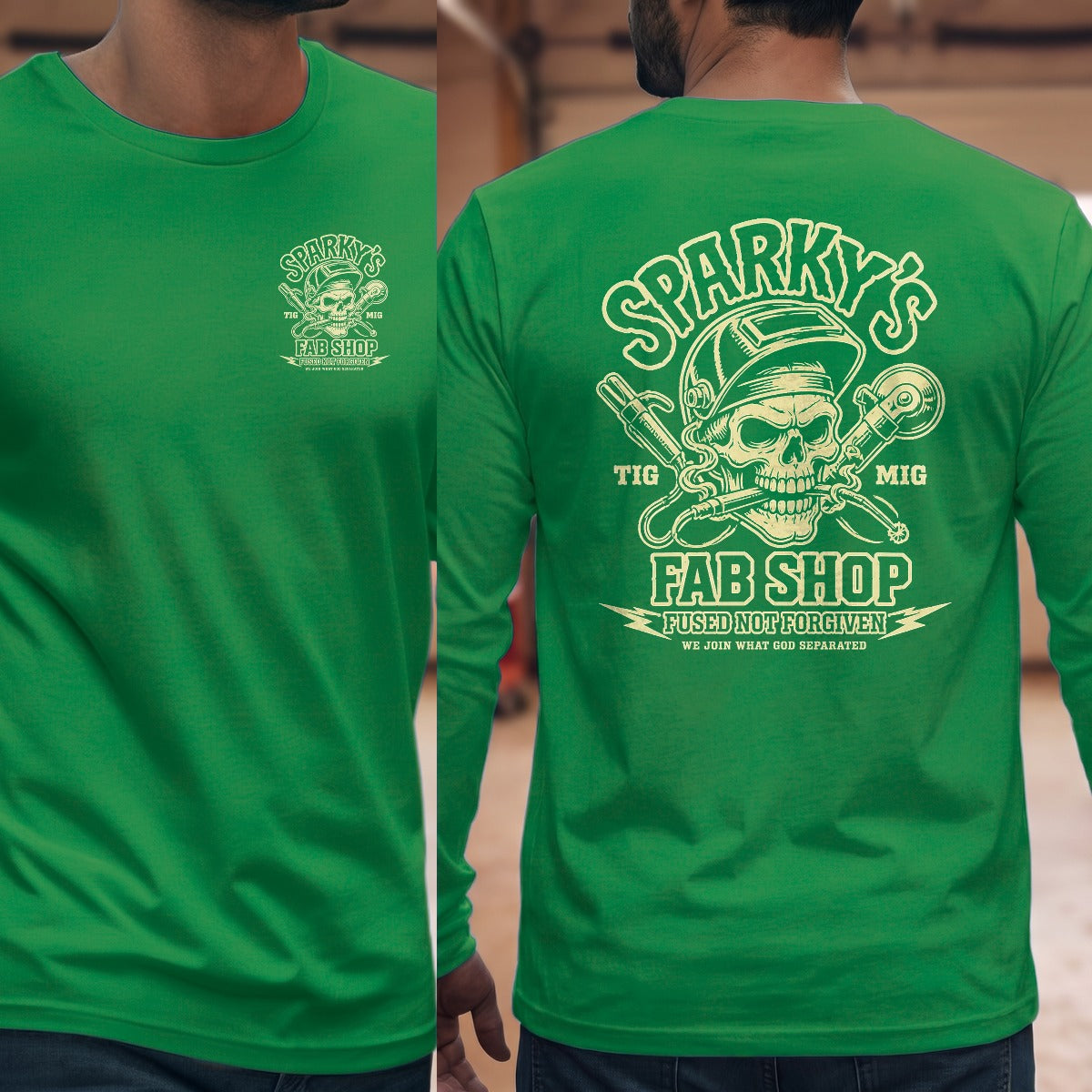 Irish Green | Left Chest + Back (refreshed)