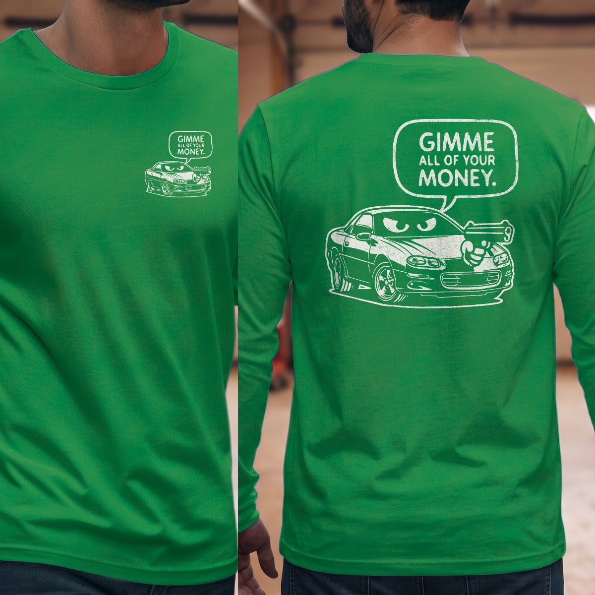 Irish Green | Left Chest + Back (refreshed)