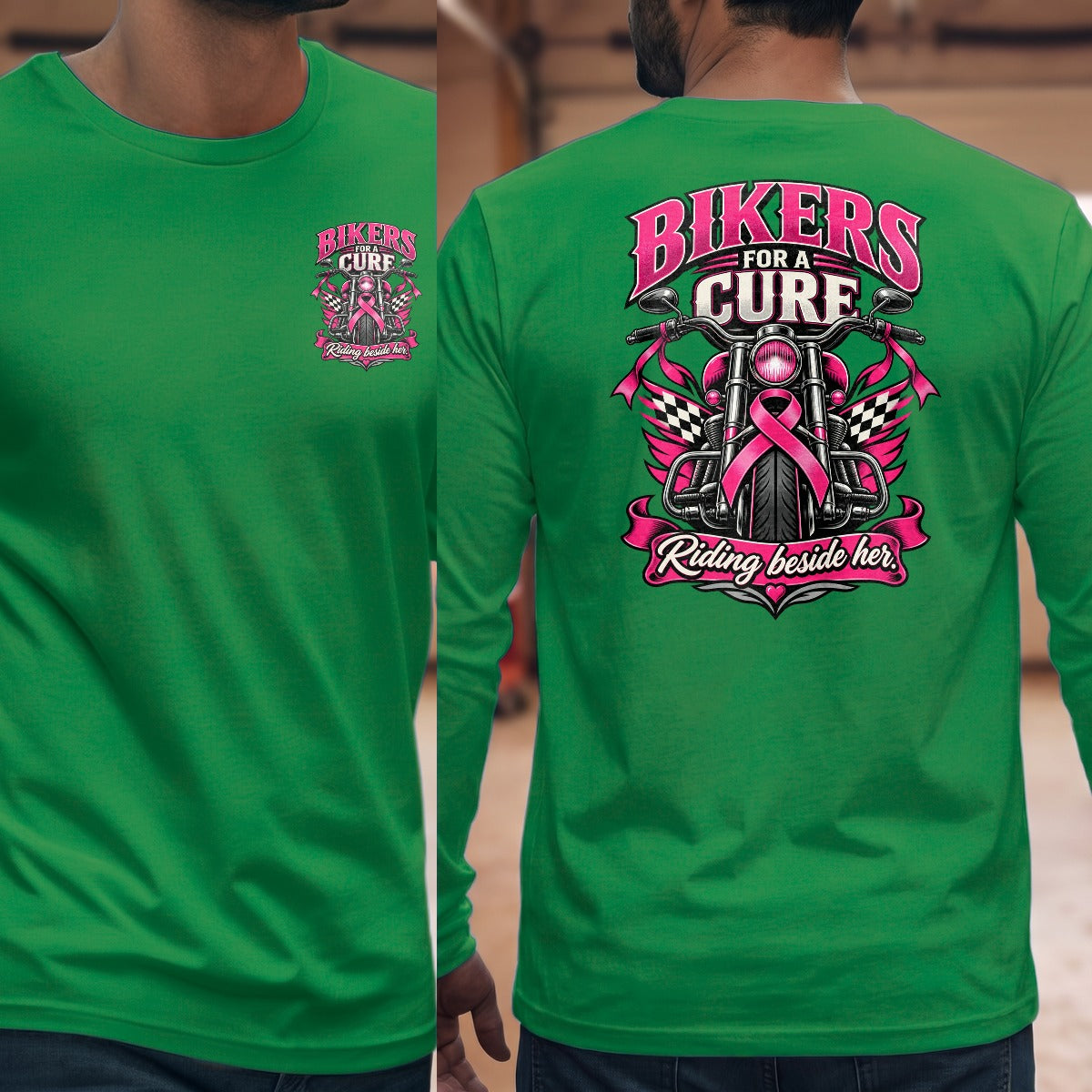 Irish Green | Left Chest + Back (refreshed)