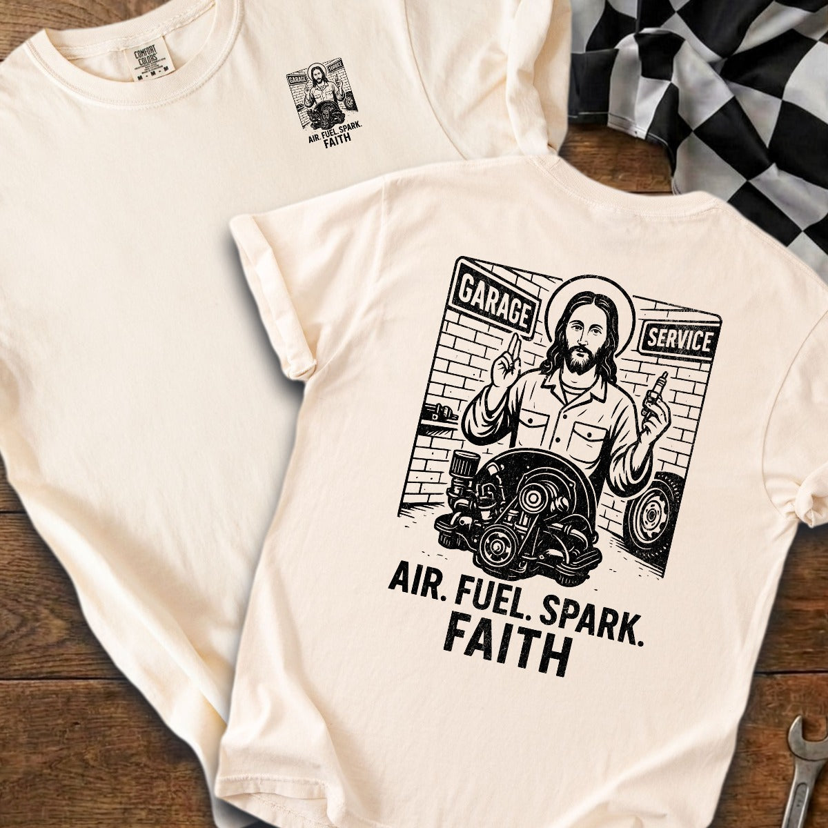 Ivory | Left Chest + Back