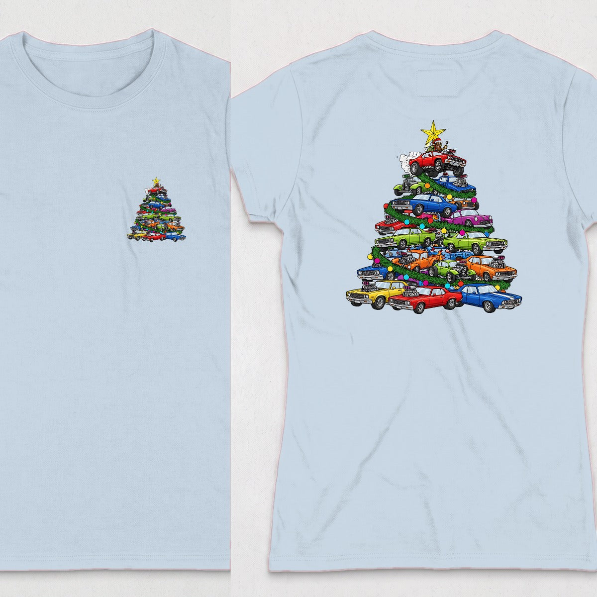 Light Blue | Front & Back