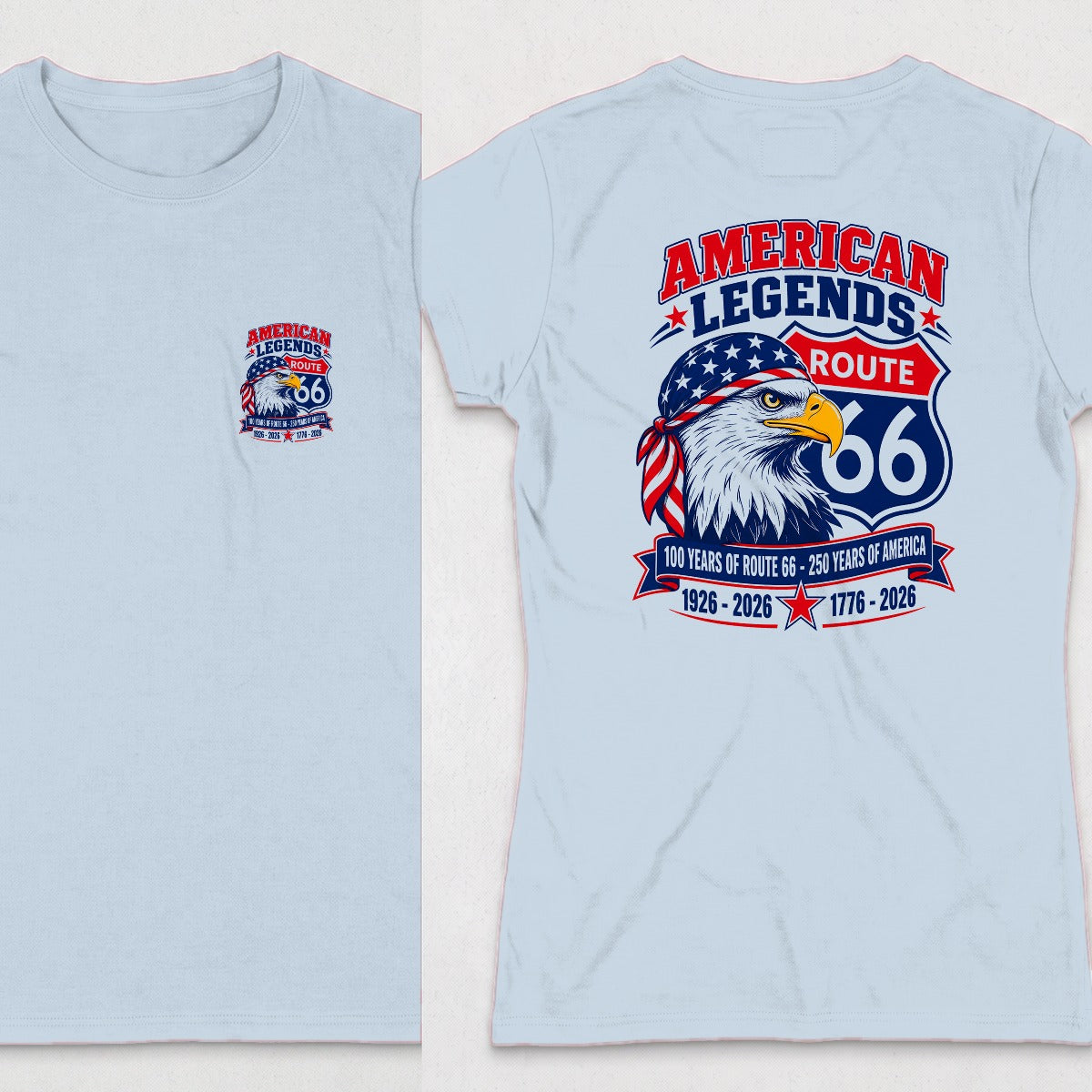 Light Blue | Front & Back