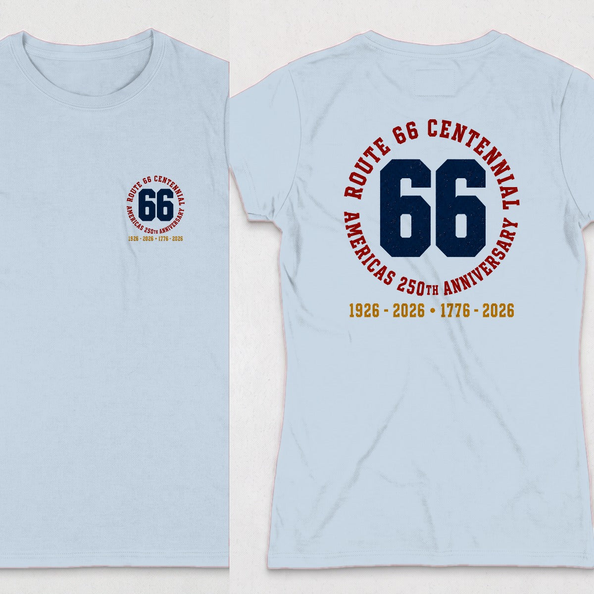 Light Blue | Front & Back