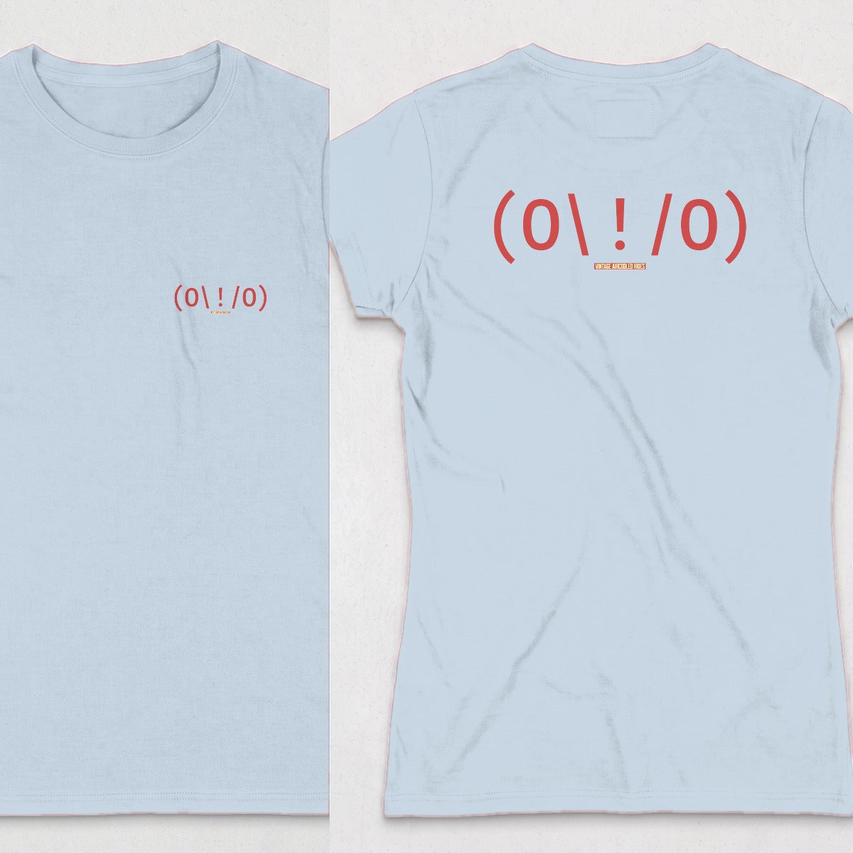 Light Blue | Front & Back