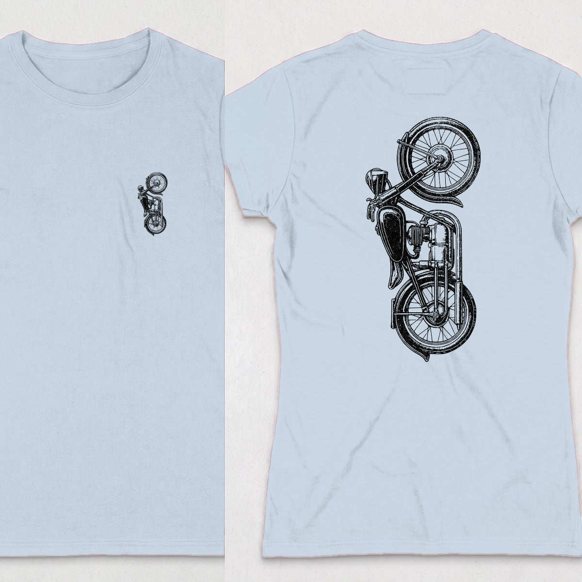 Light Blue | Front & Back