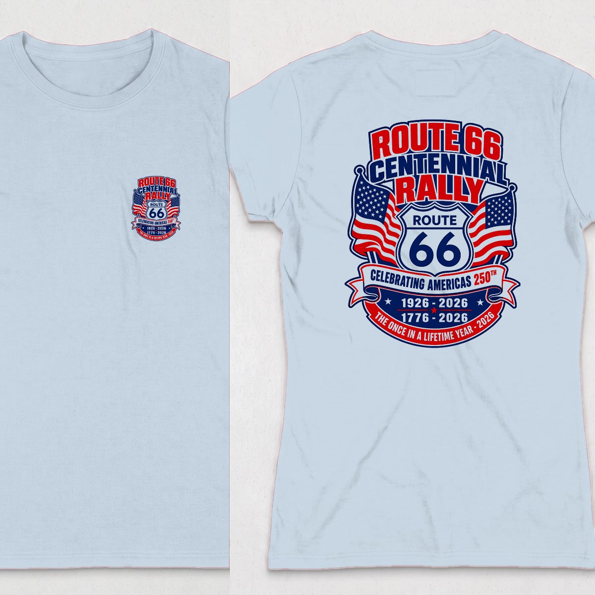 Light Blue | Front & Back