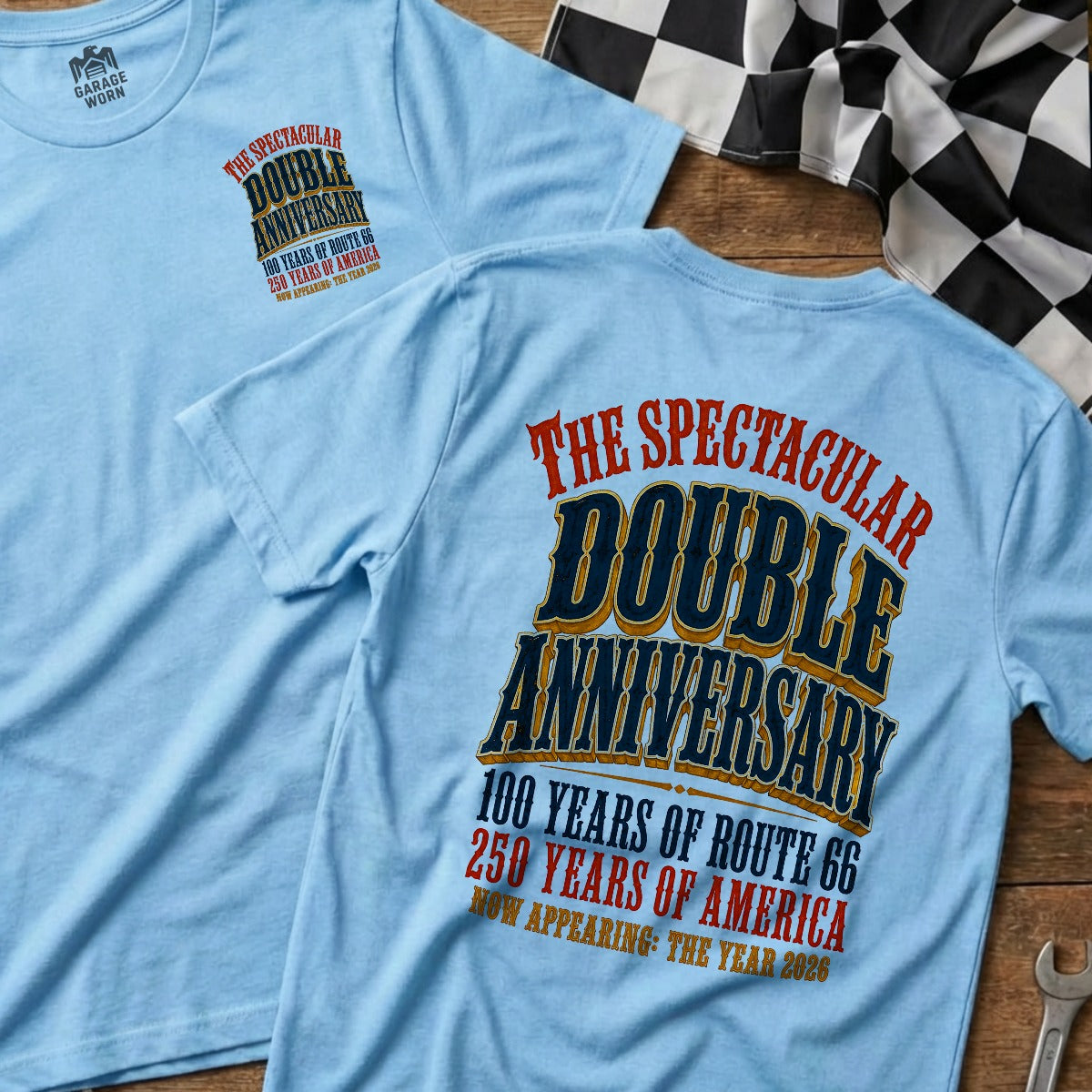 Light Blue | Front & Back