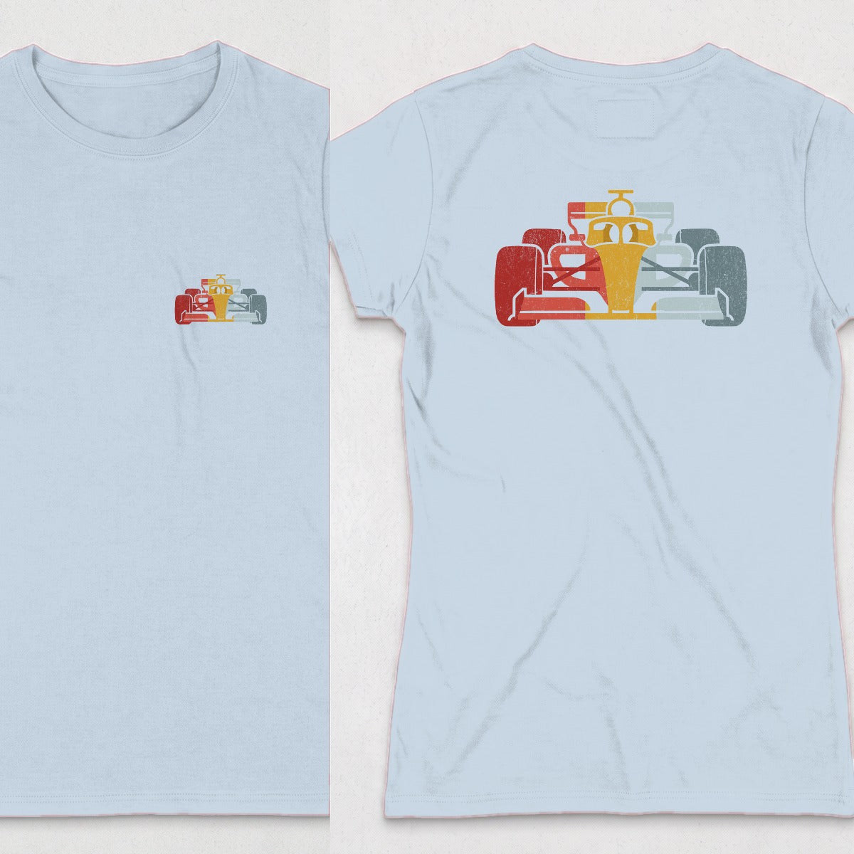 Light Blue | Front & Back