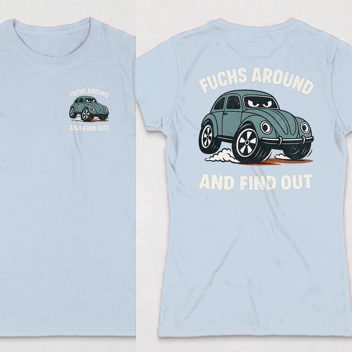 Light Blue | Left Chest + Back