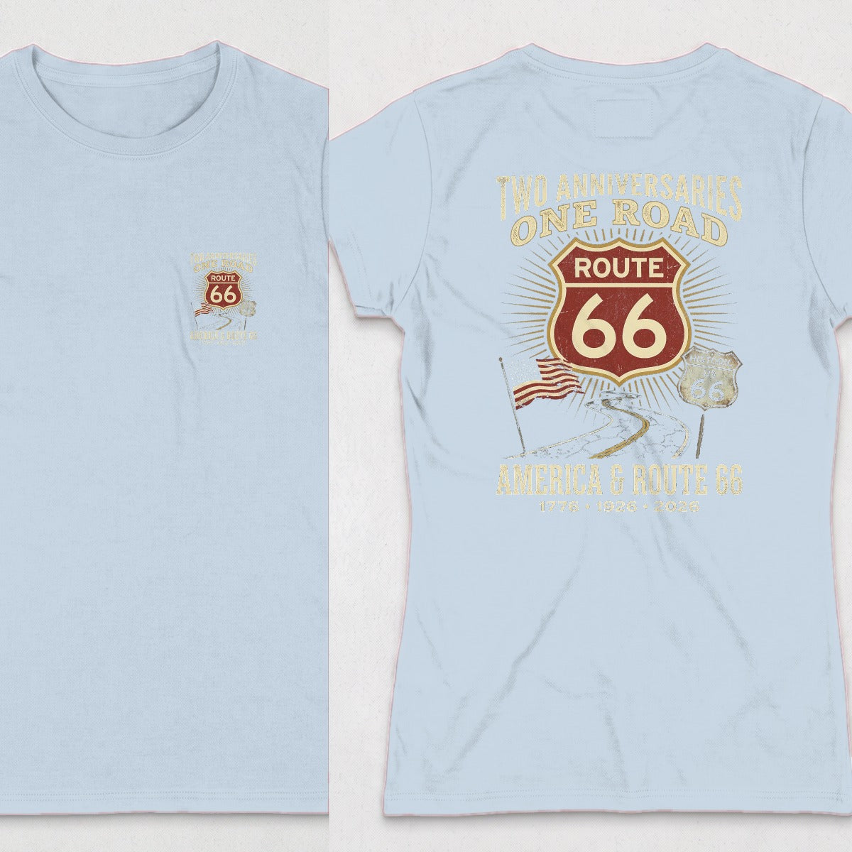 Light Blue | Front & Back