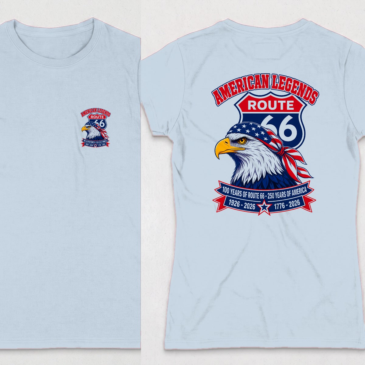 Light Blue | Front & Back