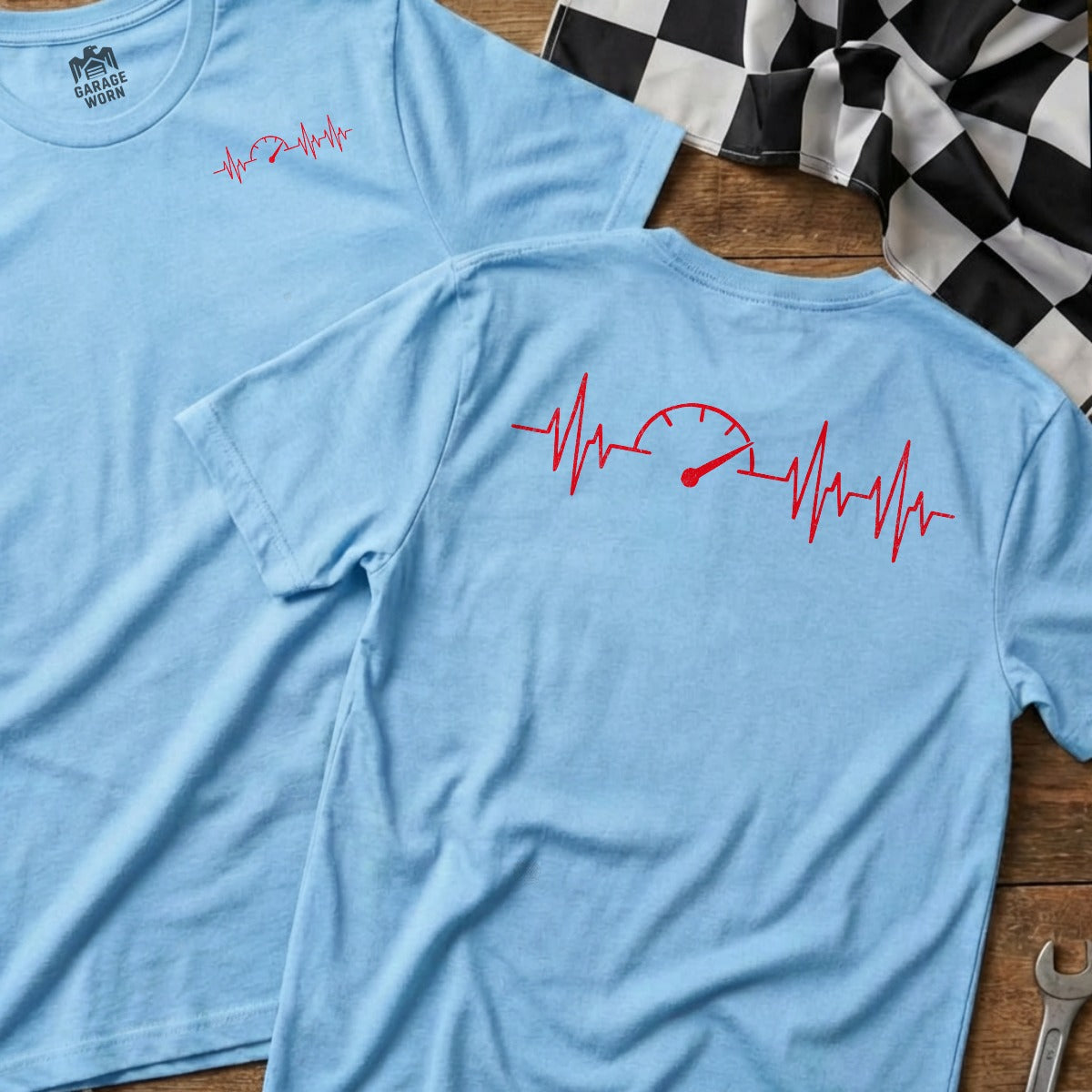 Light Blue | Front & Back