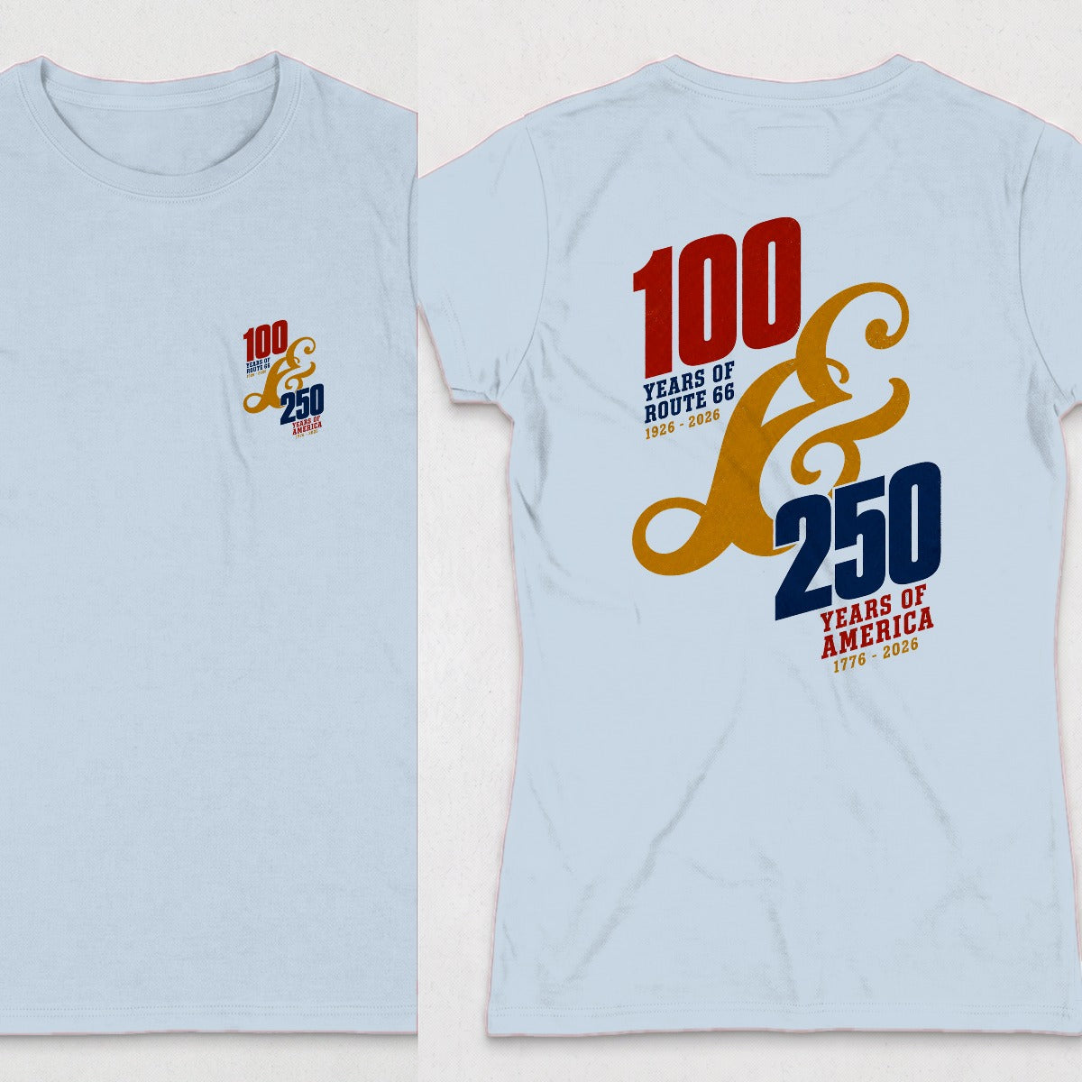 Light Blue | Front & Back