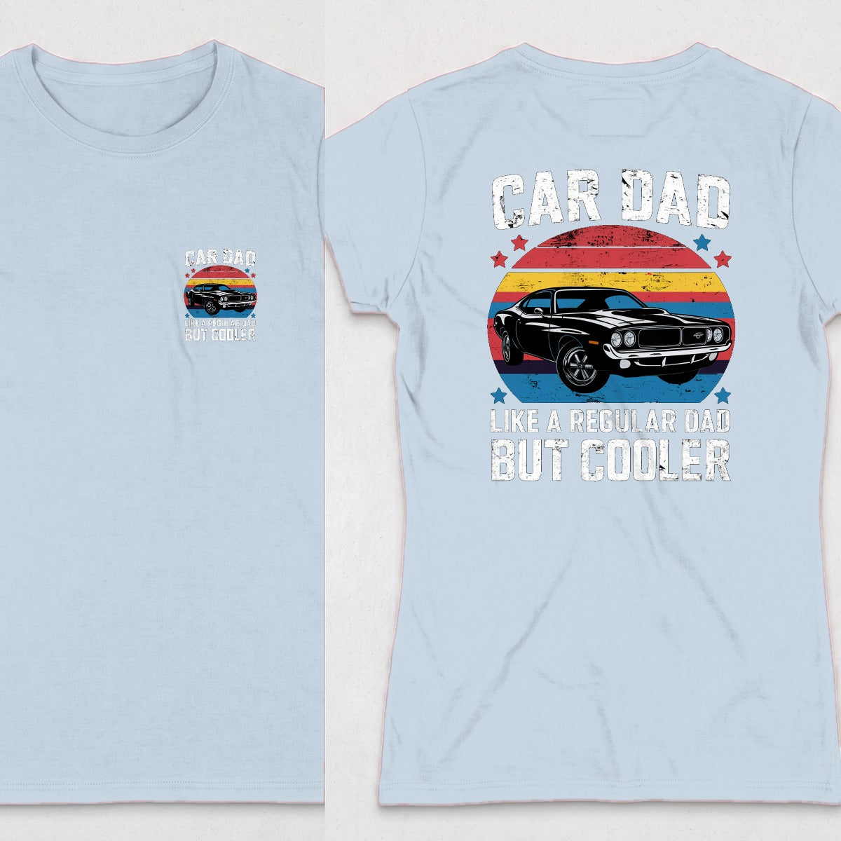 Light Blue | Front & Back