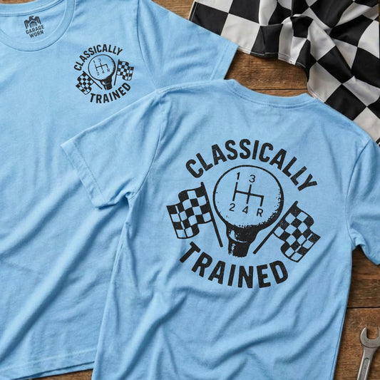 Light Blue | Left Chest + Back