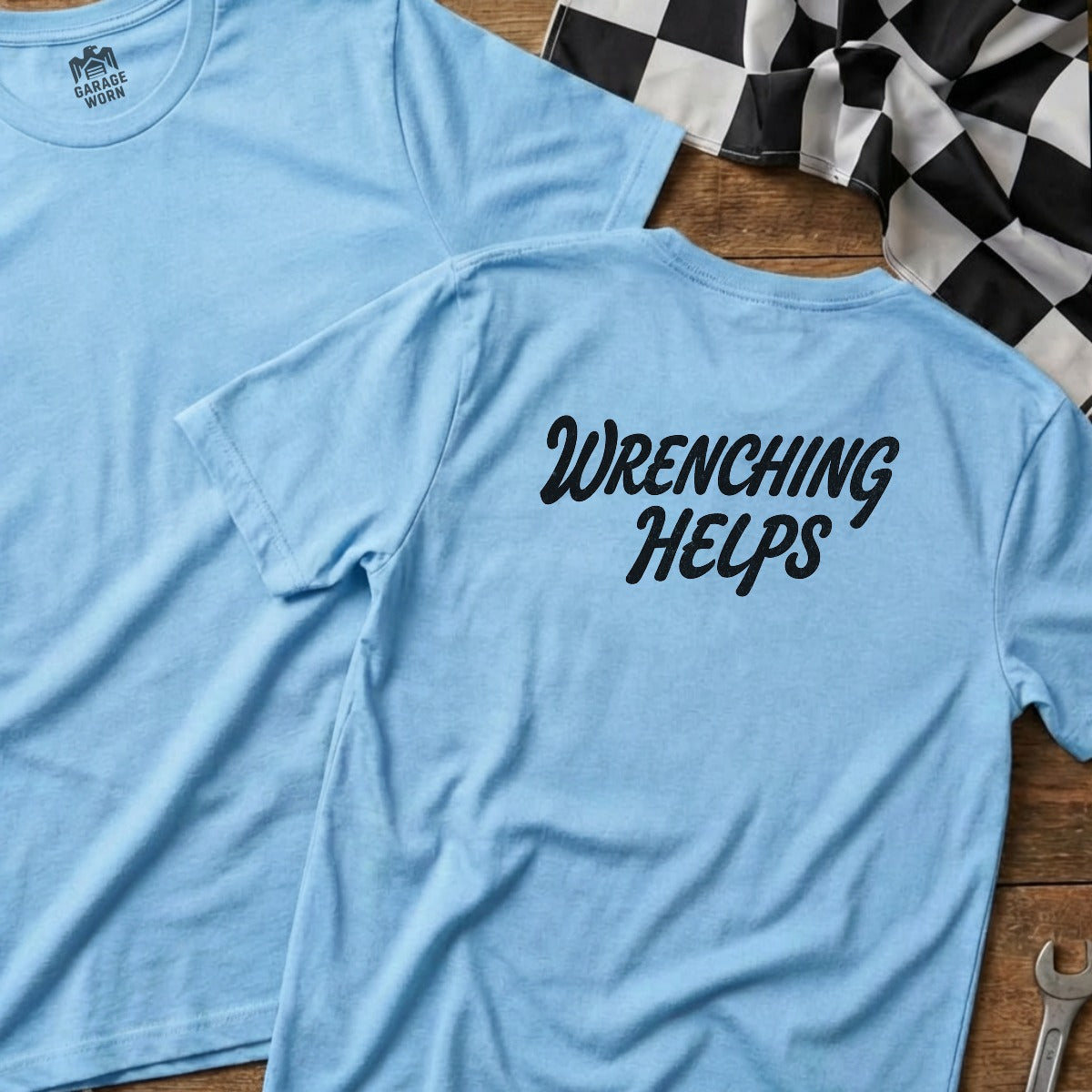Light Blue | Full Back