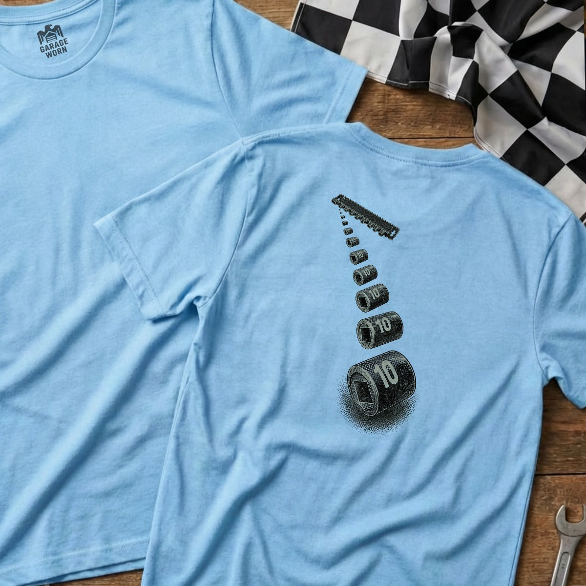 Light Blue | Full Back