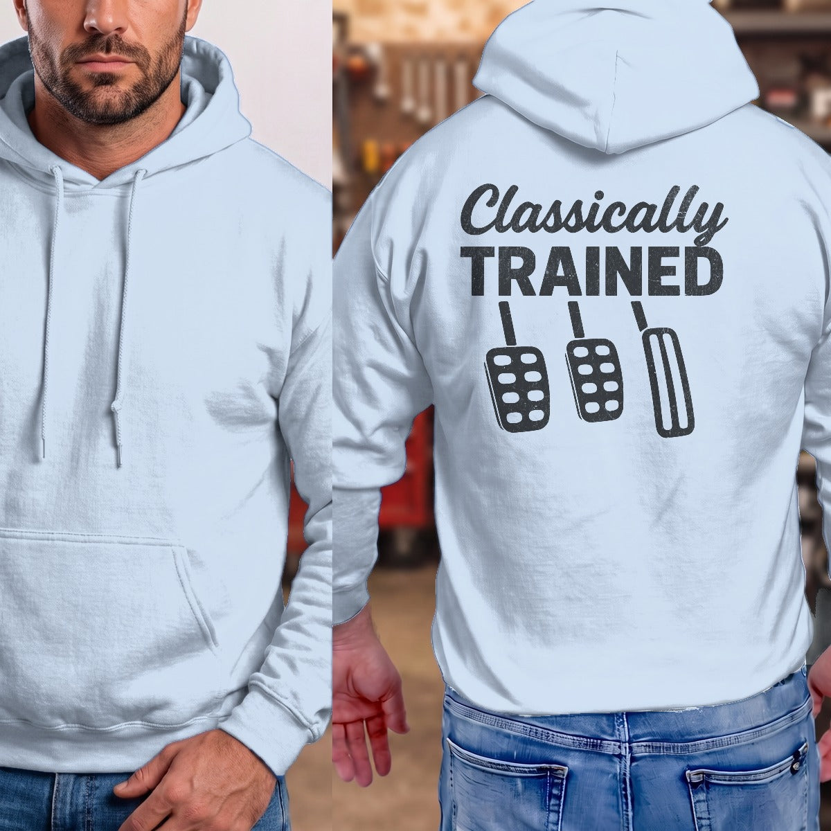 Light Blue | Full Back