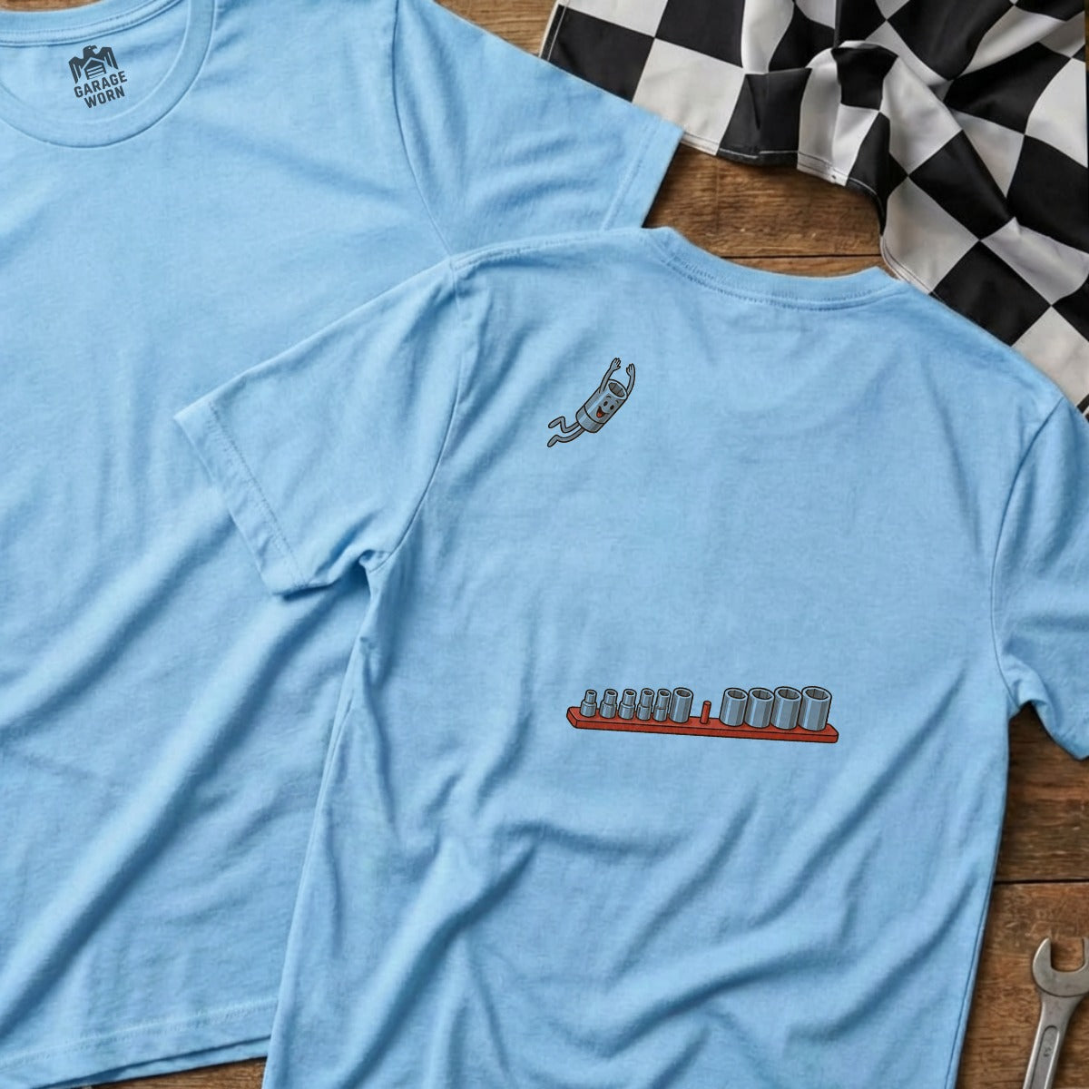 Light Blue | Full Back