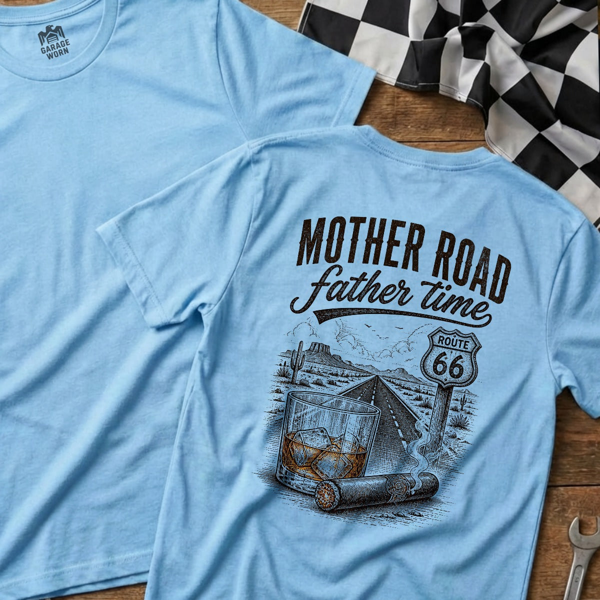 Light Blue | Full Back