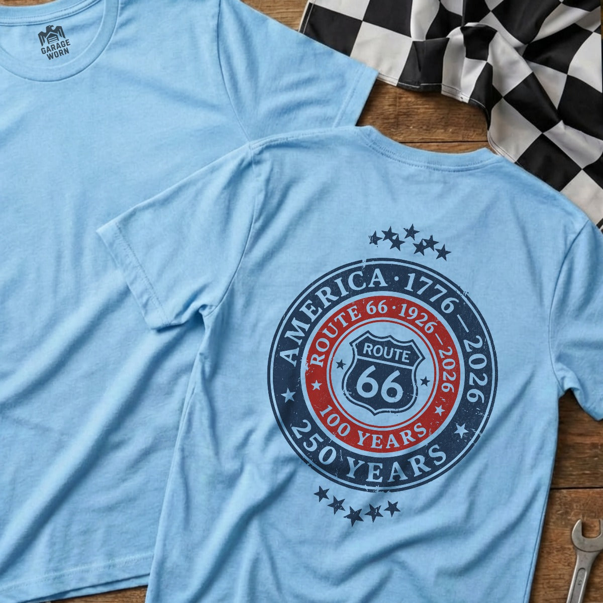 Light Blue | Full Back