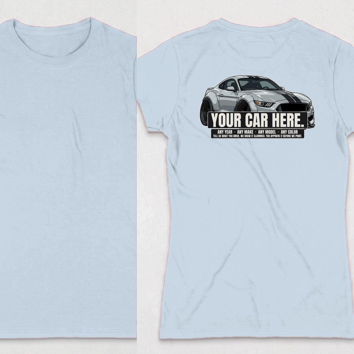 Light Blue | Full Back