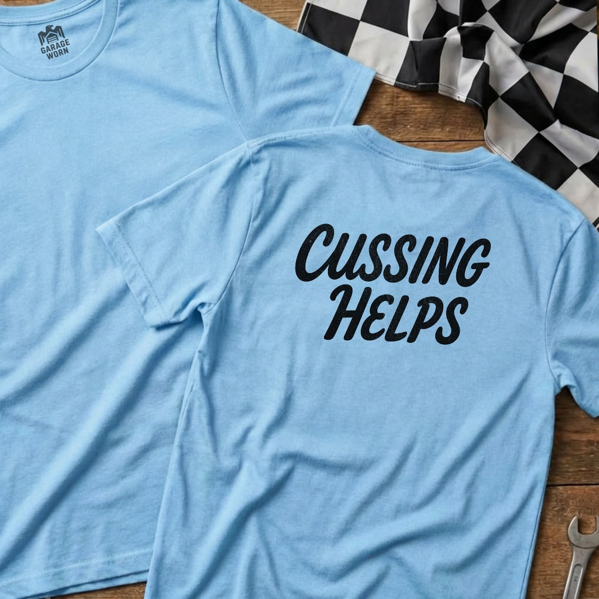 Light Blue | Full Back