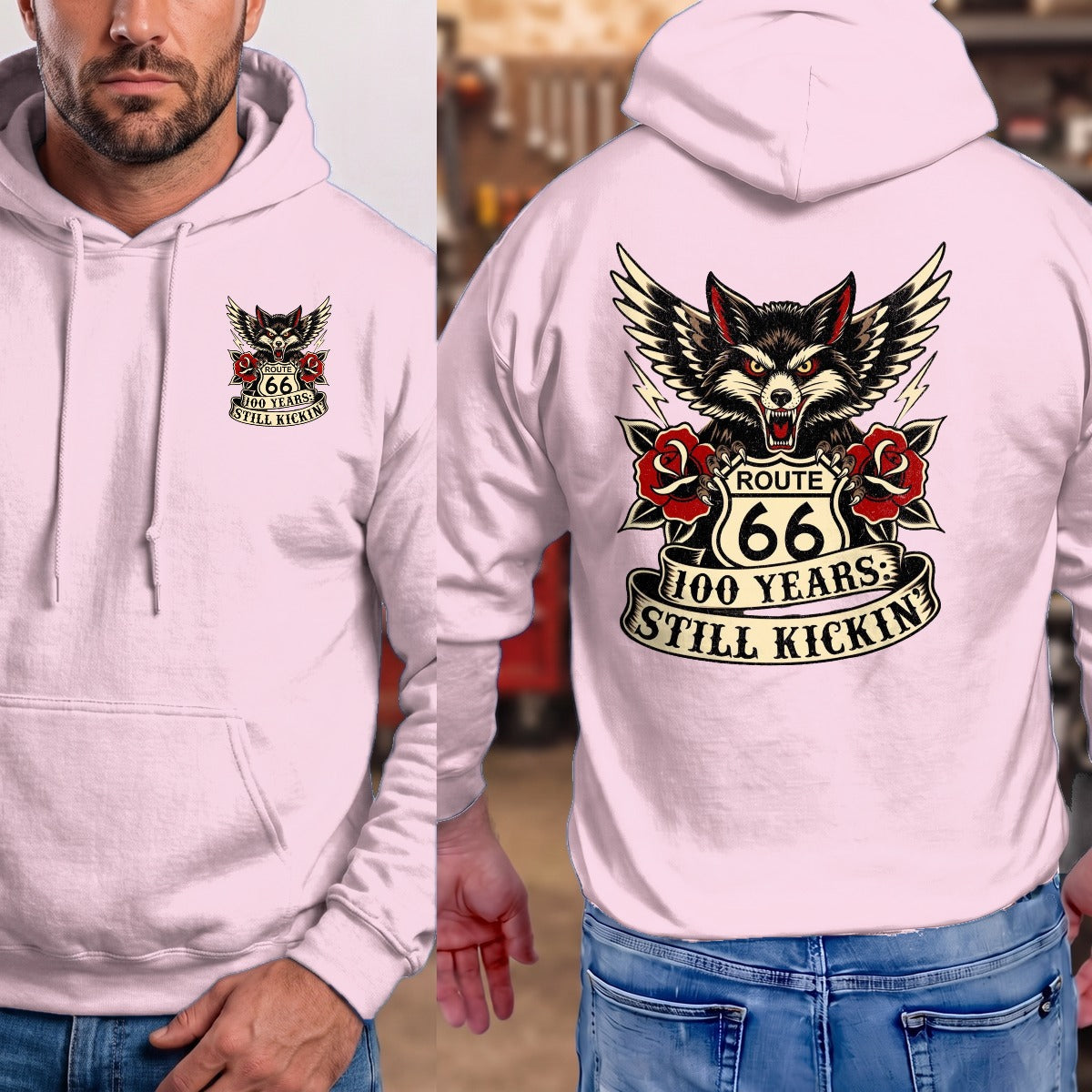 Light Pink | Front & Back