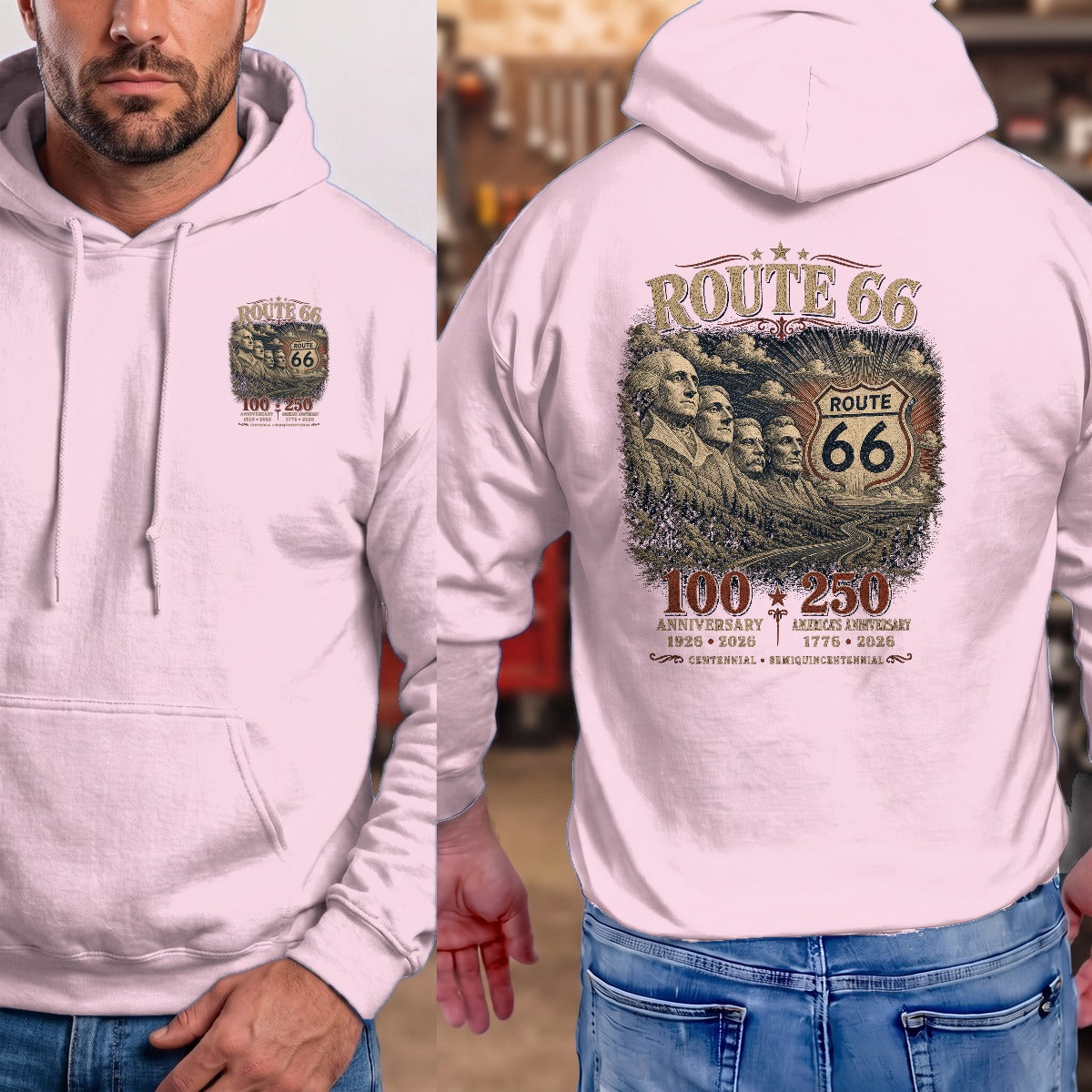 Light Pink | Front & Back