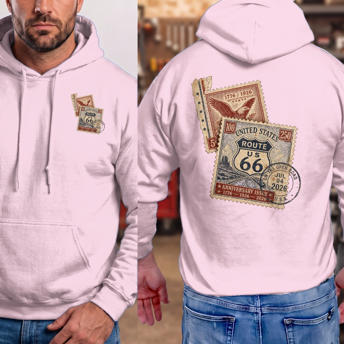 Light Pink | Front & Back
