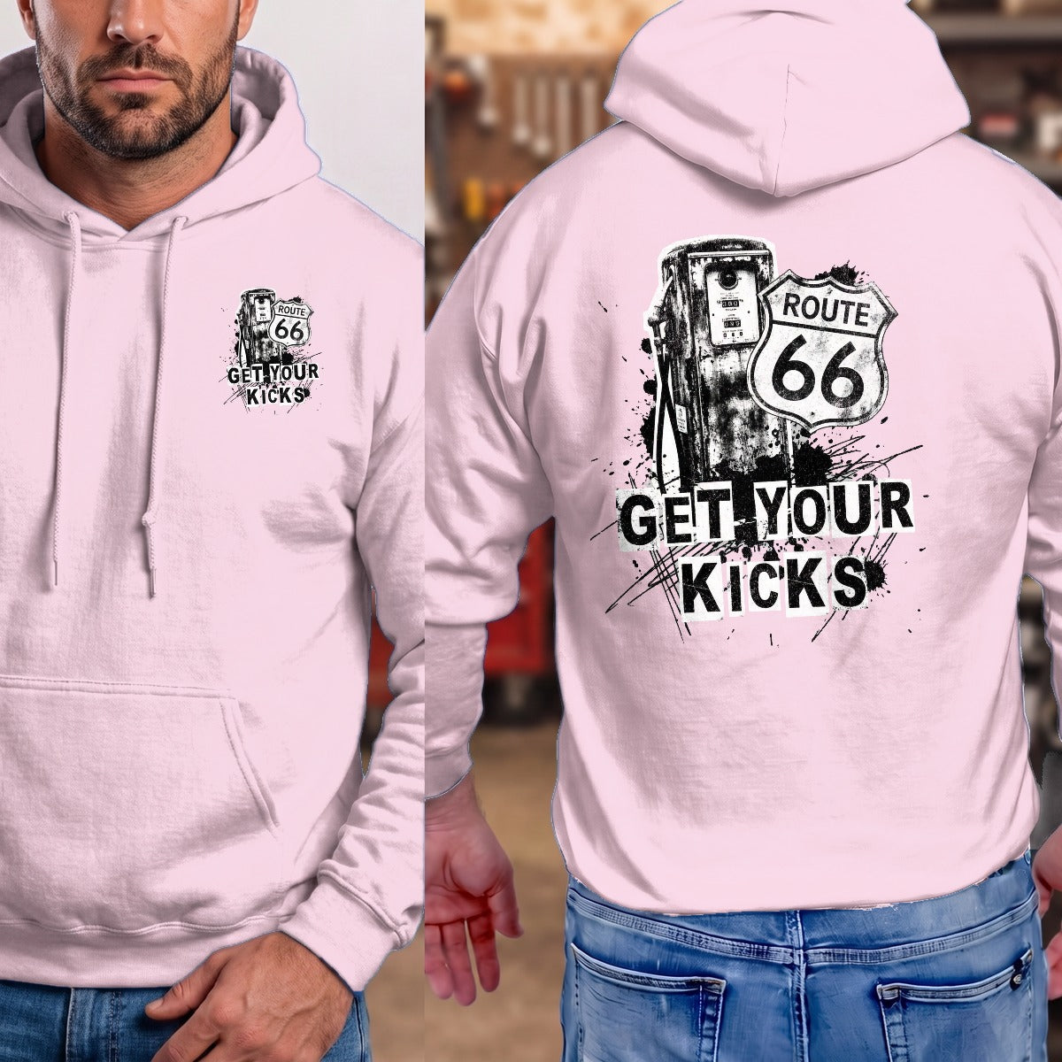 Light Pink | Front & Back