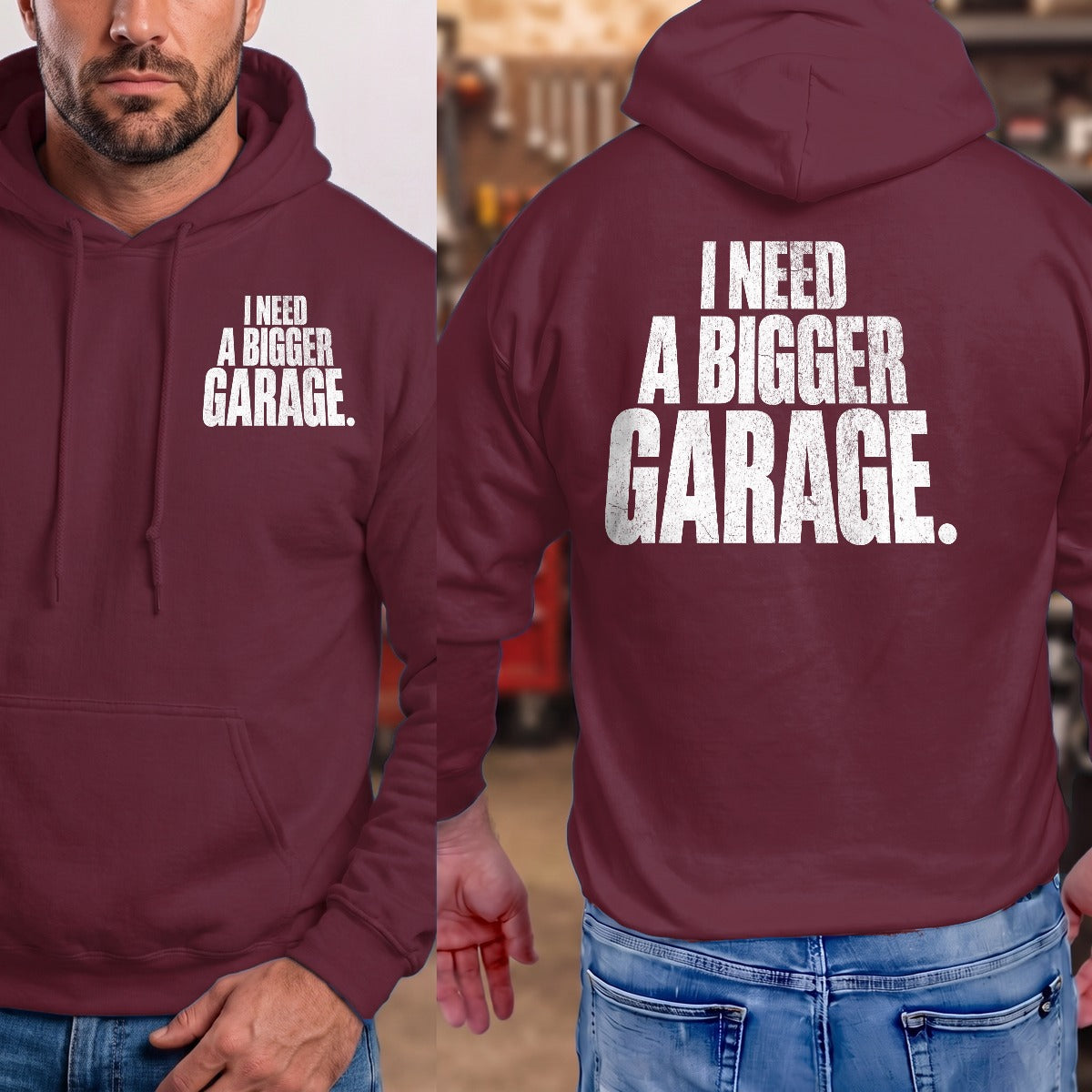 Maroon | Front & Back
