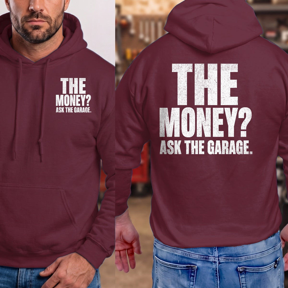 Maroon | Front & Back