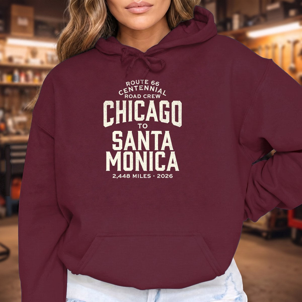 Maroon | Front