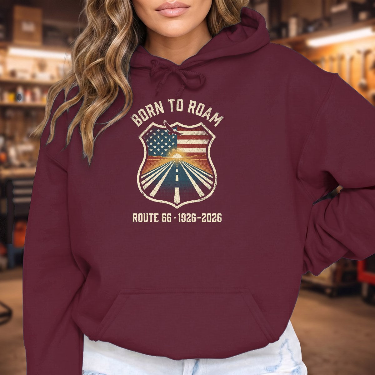 Maroon | Front