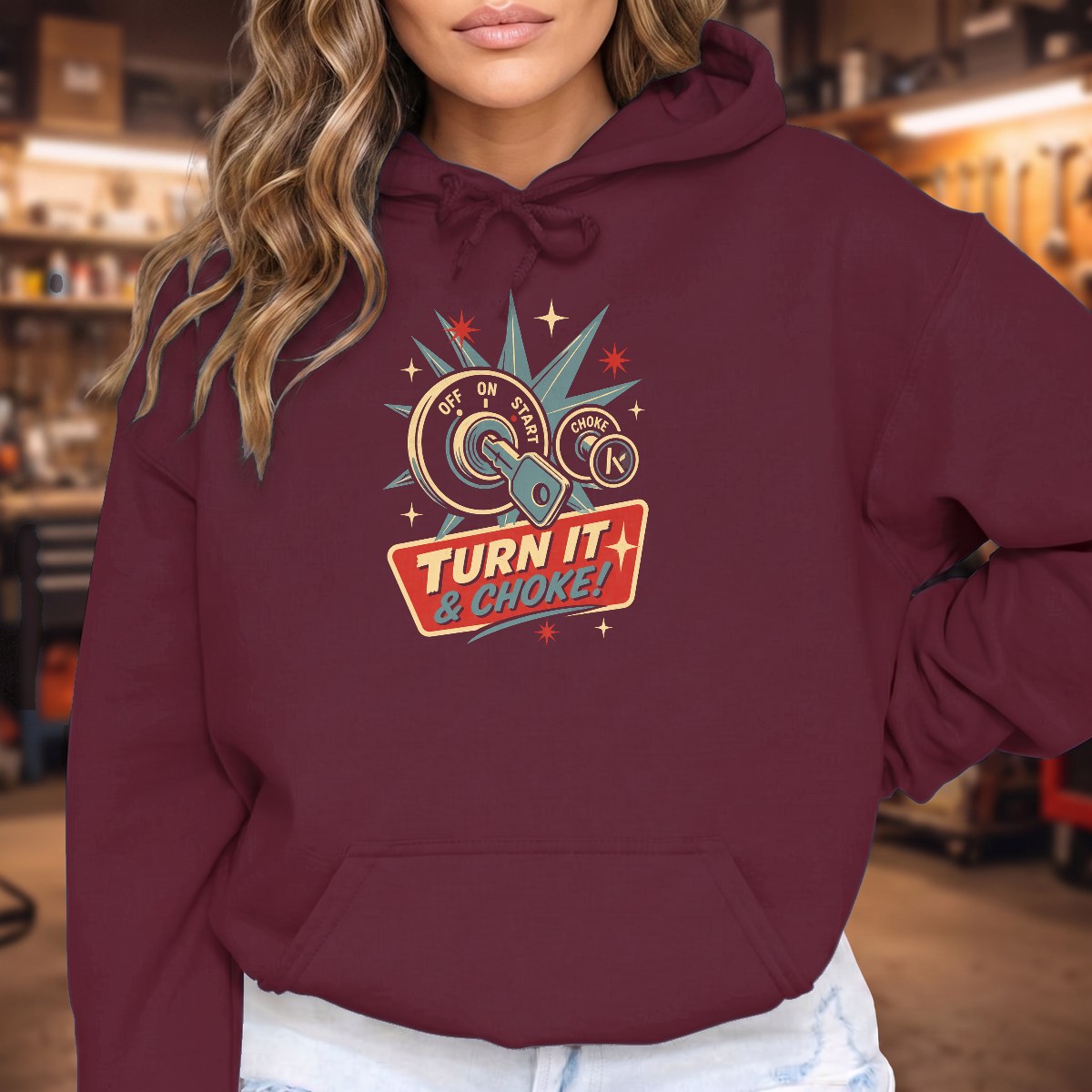 Maroon | Front