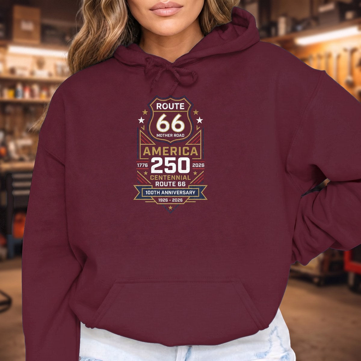 Maroon | Front