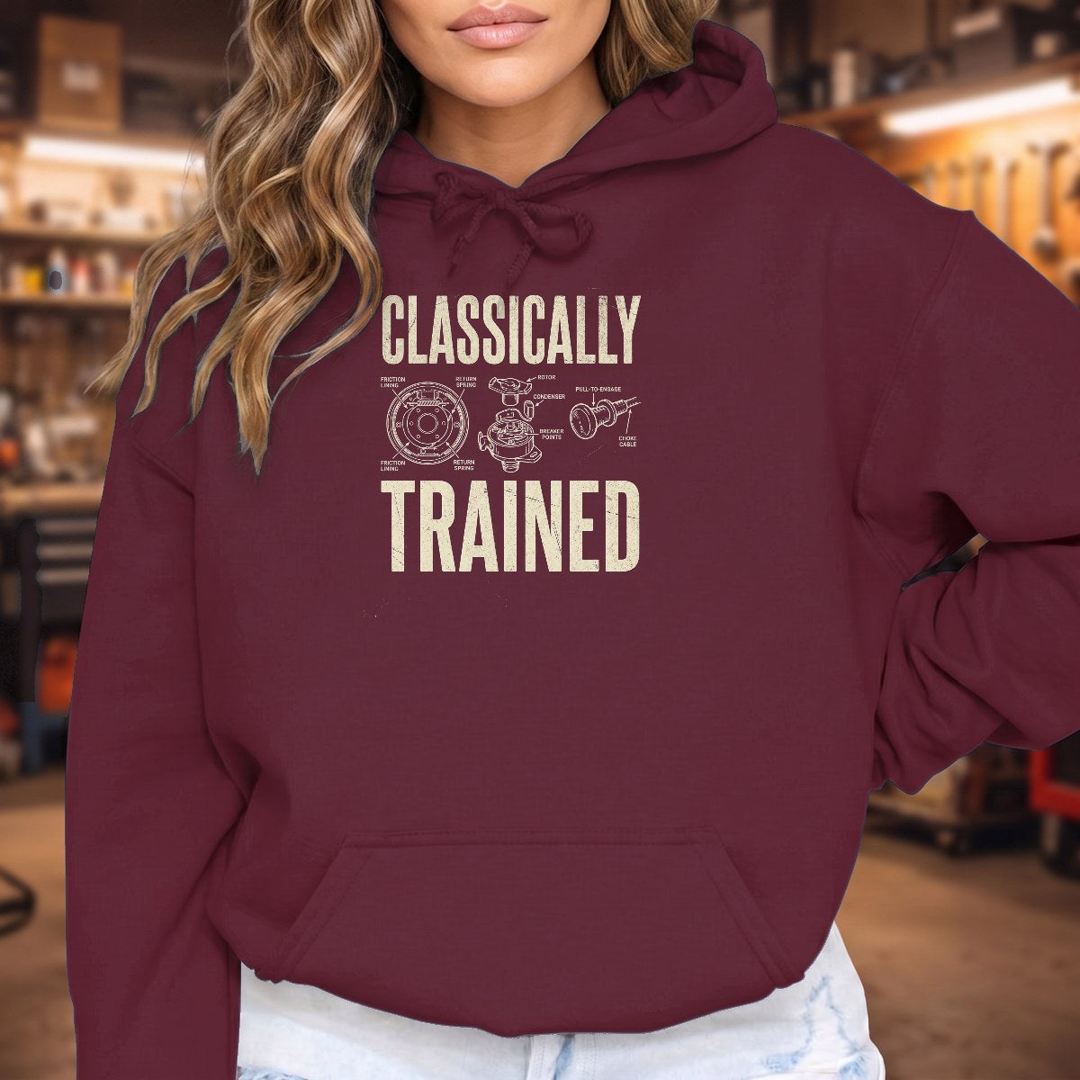 Maroon | Front