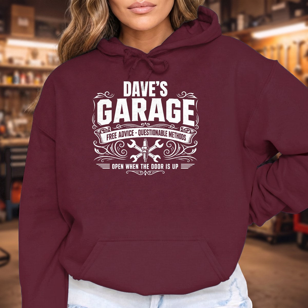 Maroon | Front