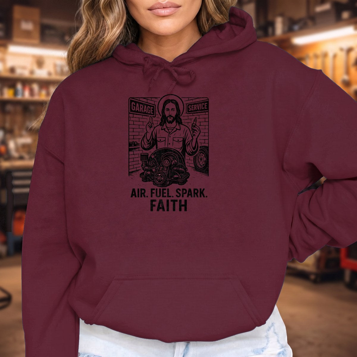 Maroon | Front
