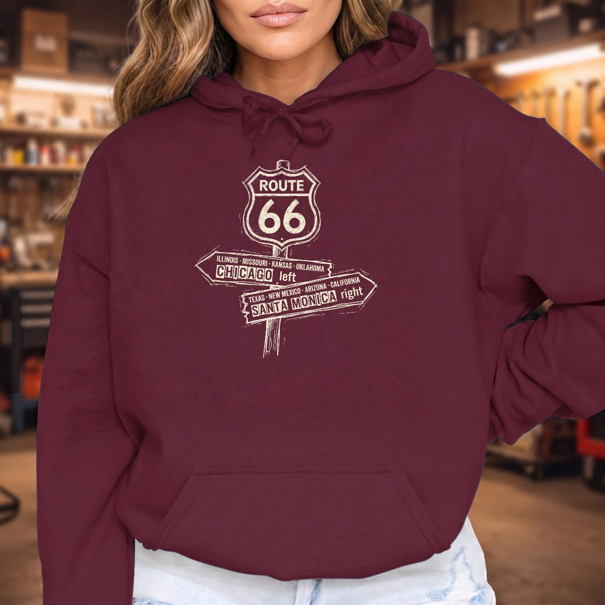 Maroon | Front