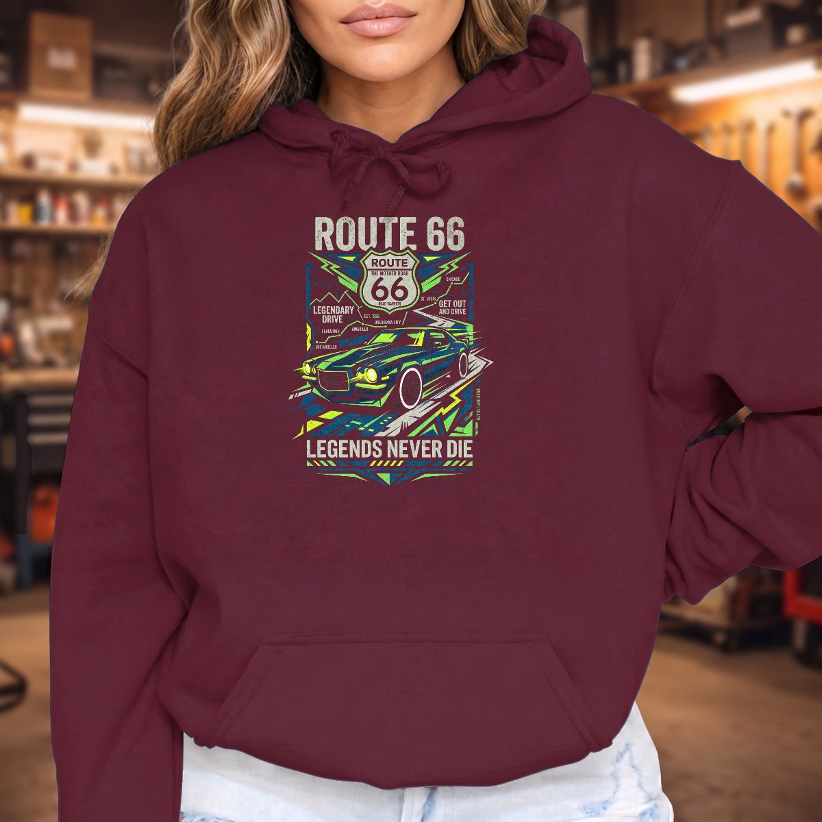 Maroon | Front