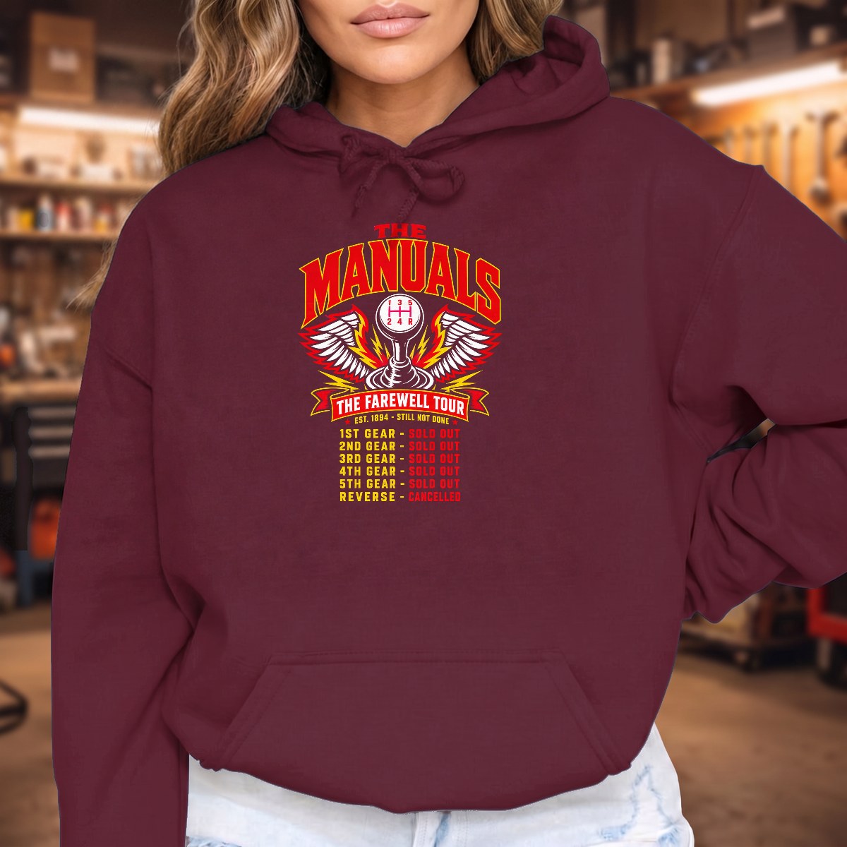 Maroon | Front