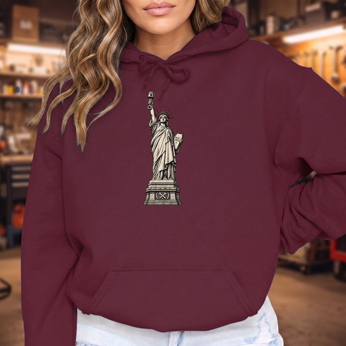 Maroon | Front