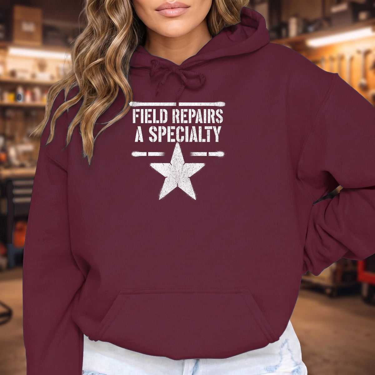 Maroon | Front