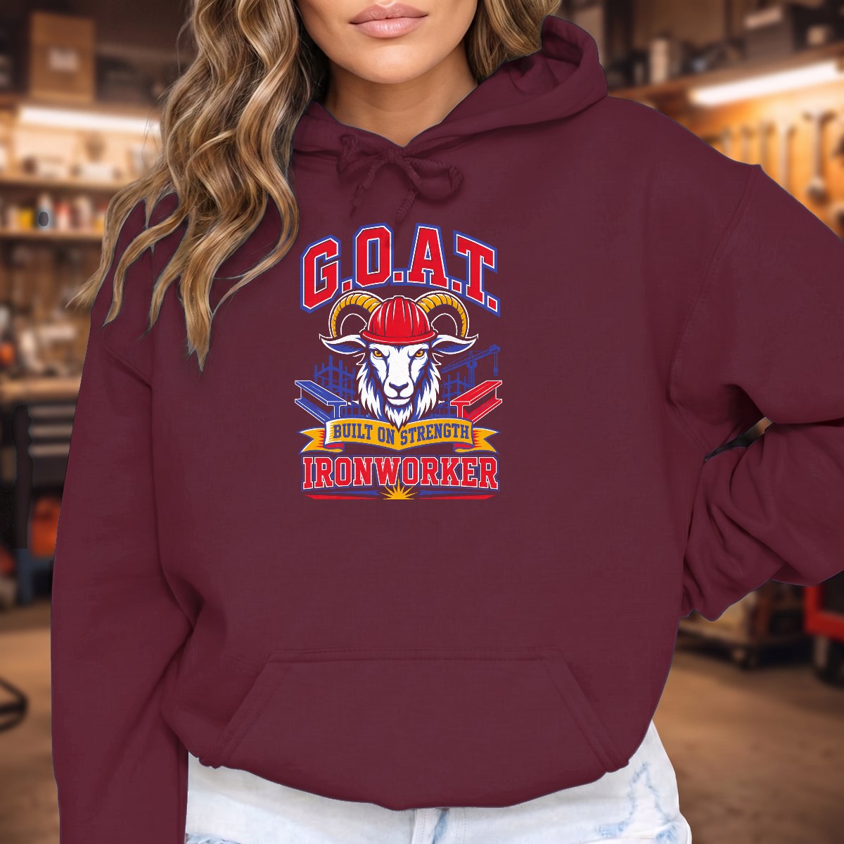Maroon | Front