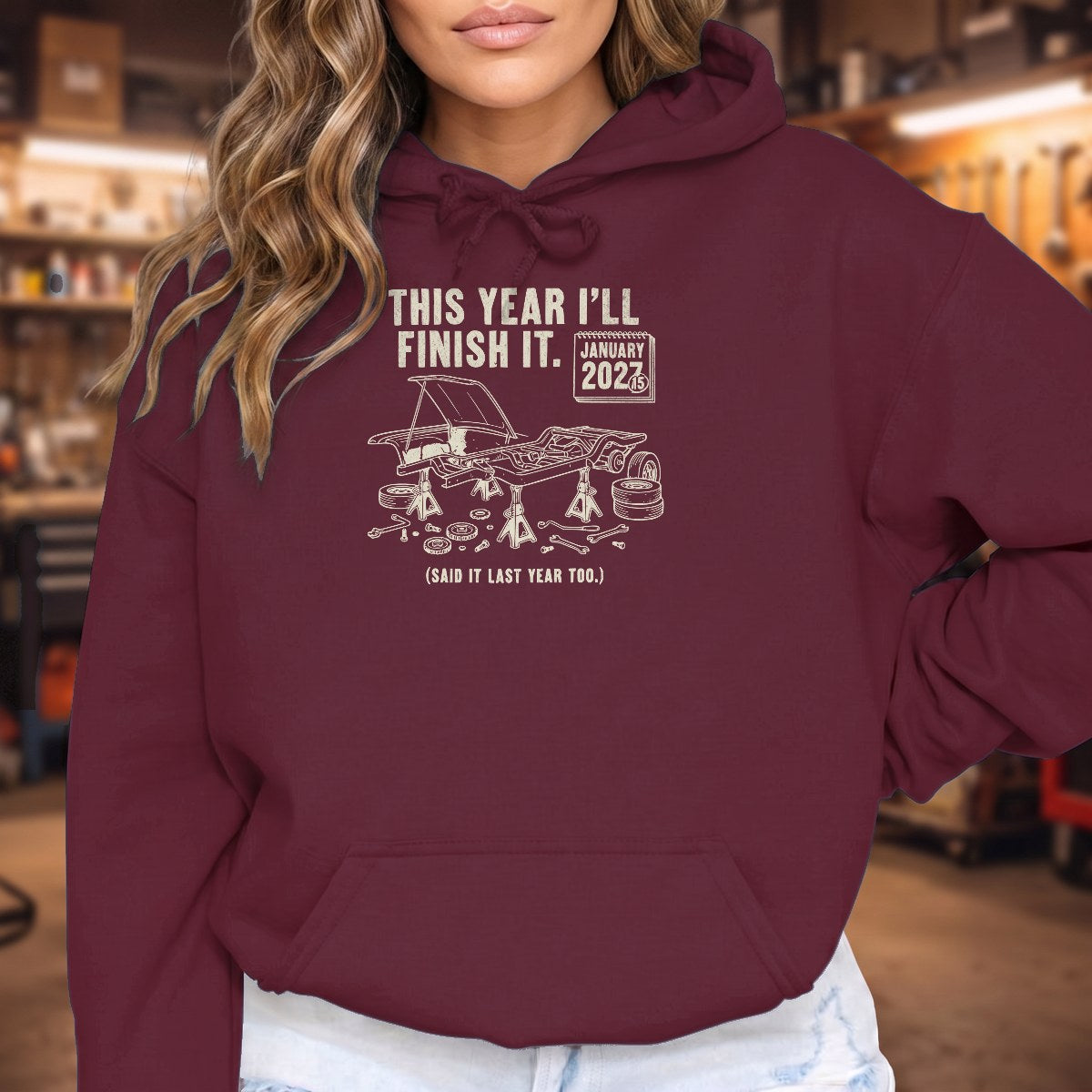 Maroon | Front