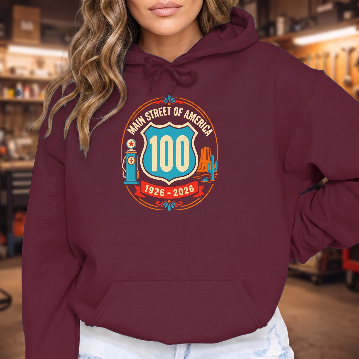Maroon | Front